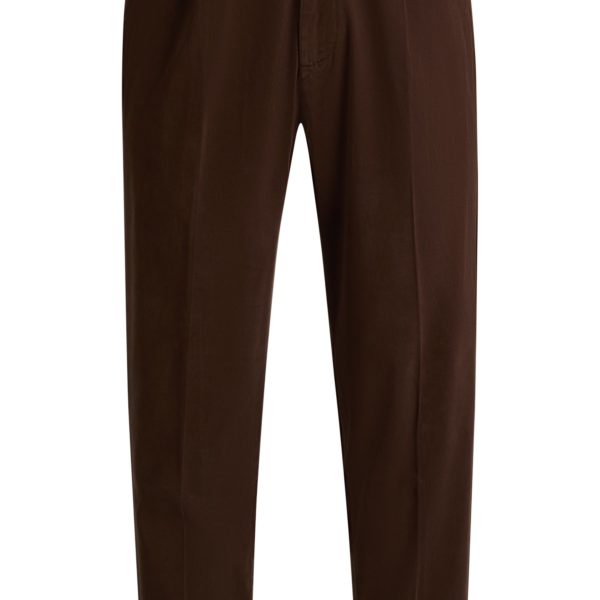 Pantalon Tapered en twill stretch – Hugo Boss