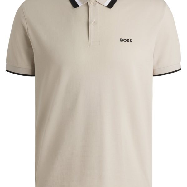 Polo Paddy actif à rayures contrastantes – Hugo Boss