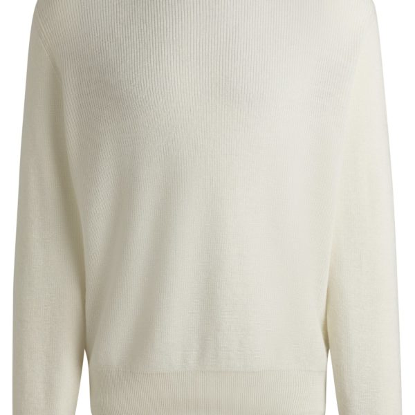 Pull Regular en lin et cachemire – Hugo Boss