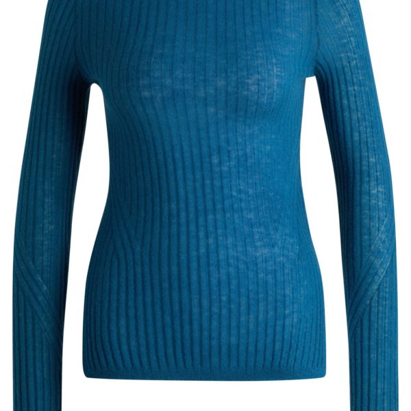 Pull Slim en laine mélangée – Hugo Boss
