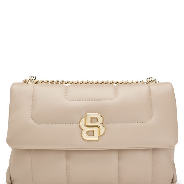 Sac à bandoulière matelassé avec garniture à monogramme Double B – Hugo Boss