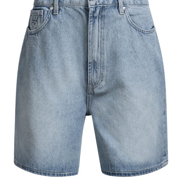 Short Regular en denim effet poivre et sel – Hugo Boss