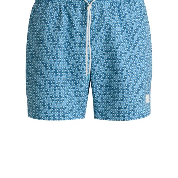 Short de bain à imprimé intégral et cordon de serrage – Hugo Boss