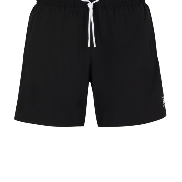 Short de bain avec rayures emblématiques et logo – Hugo Boss