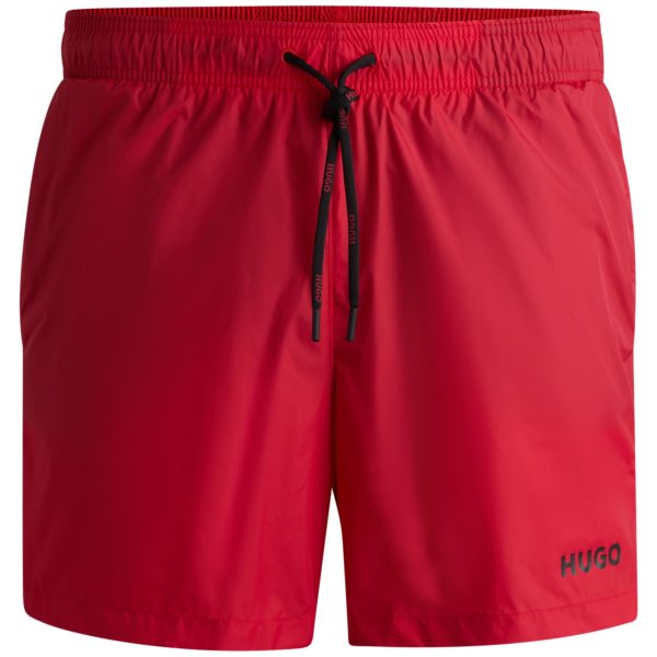 Short de bain entièrement doublé avec logo contrastant – Hugo Boss