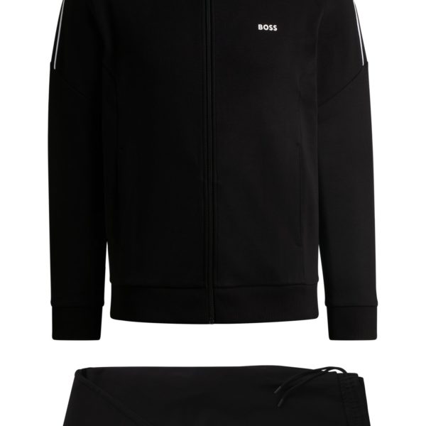 Ensemble de survêtement en coton interlock avec détails de logo – Hugo Boss