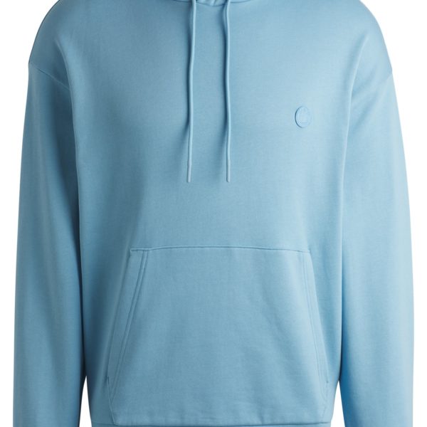 Sweat à capuche en molleton de coton avec logo – Hugo Boss
