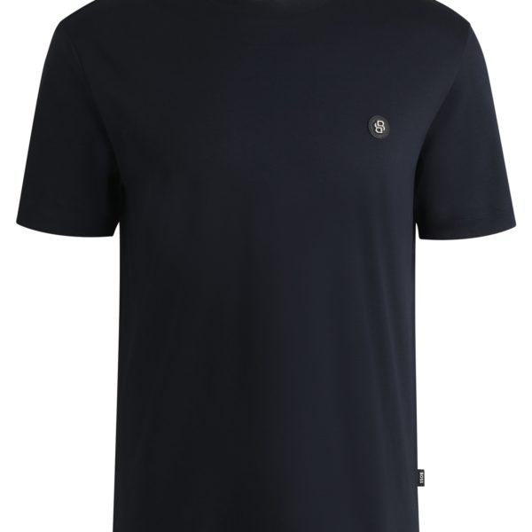 T-shirt Regular en coton avec monogramme Double B – Hugo Boss