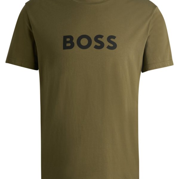 T-shirt Regular en jersey de coton avec protection anti-UV SPF 50+ – Hugo Boss