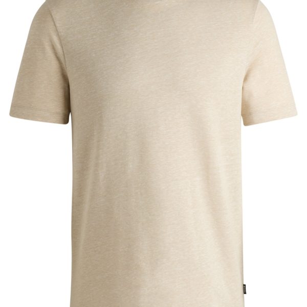T-shirt Regular en lin et coton – Hugo Boss