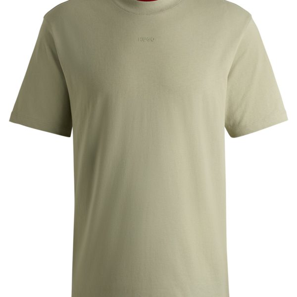 T-shirt décontracté en coton à logo imprimé – Hugo Boss
