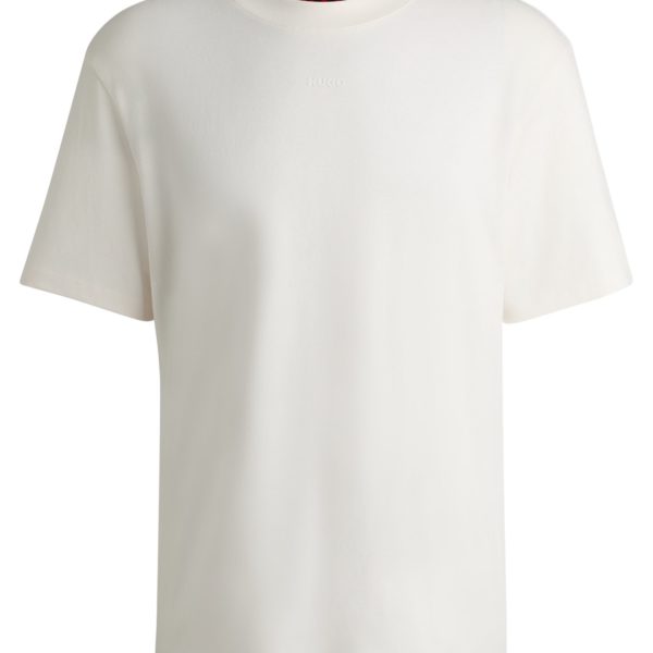 T-shirt décontracté en coton à logo imprimé – Hugo Boss