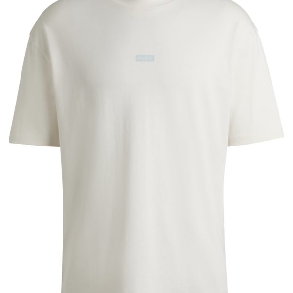 T-shirt en jersey de coton avec logo de la nouvelle saison – Hugo Boss