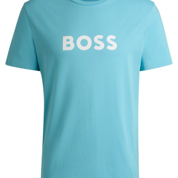 T-shirt en jersey de coton avec protection anti-UV SPF 50+ – Hugo Boss
