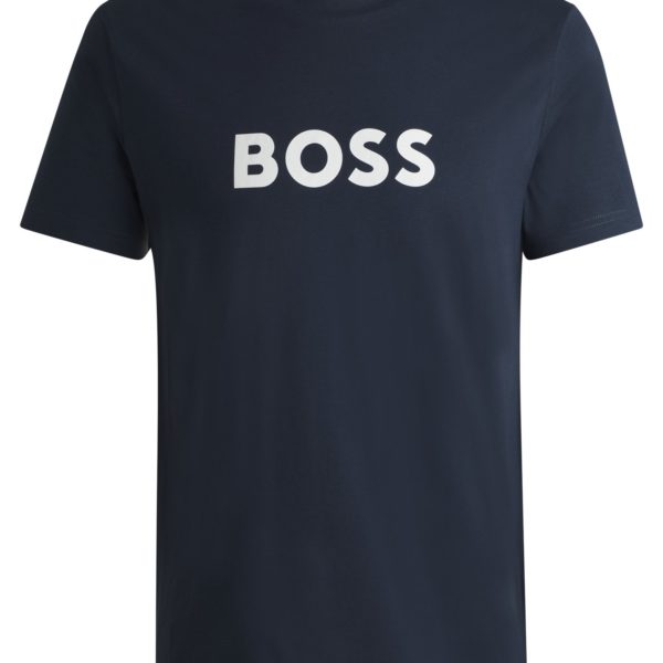T-shirt en jersey de coton avec protection anti-UV SPF 50+ – Hugo Boss