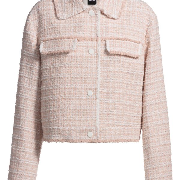 Veste Regular en tweed – Hugo Boss