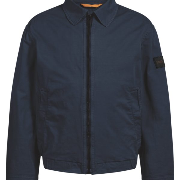 Veste Relaxed en twill de coton stretch – Hugo Boss