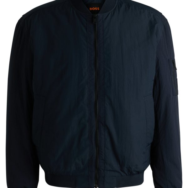 Veste déperlante avec badge logoté – Hugo Boss