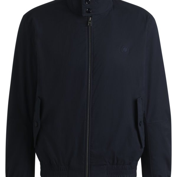 Veste en coton mélangé avec monogramme Double B – Hugo Boss
