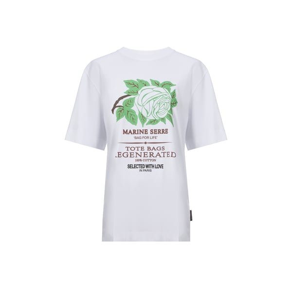 T-shirt imprimé en coton – Marine Serre