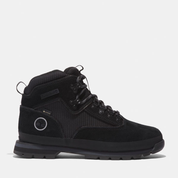 Timberland Chaussure De Randonnée À Lacets Mi-haute Euro Hiker En Gore-tex Pour Femme En Noir Noir Homme, Taille 49