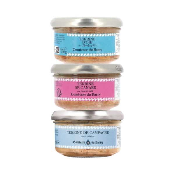 Assortiment terrines-Comtesse du Barry