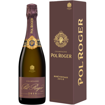 Champagne Pol Roger – Rosé Vintage 2018 – en étui