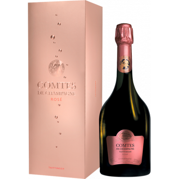 Comtes de Champagne Rosé 2012 – en Coffret – Champagne Taittinger
