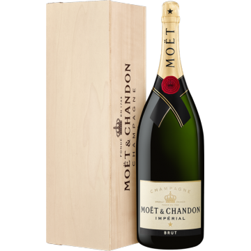 Mathusalem – Champagne Moët & Chandon – Brut Impérial – Caisse Bois