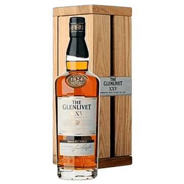 The Glenlivet 25 Ans - en Coffret Bois