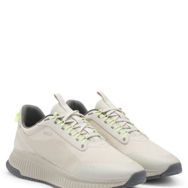 Baskets TTNM EVO à semelle côtelée – Hugo Boss