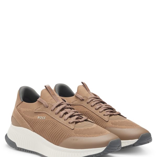 Baskets TTNM EVO avec tige en maille – Hugo Boss