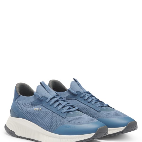 Baskets TTNM EVO avec tige en maille – Hugo Boss