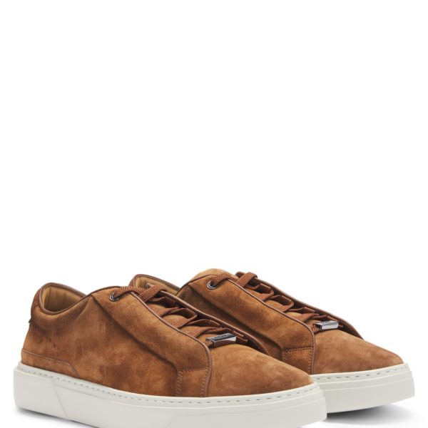 Baskets basses Gary en cuir suédé – Hugo Boss
