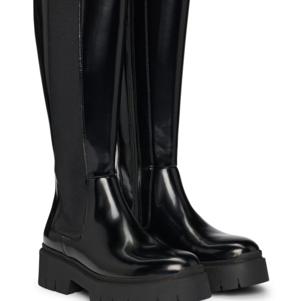 Bottines en similicuir – Hugo Boss