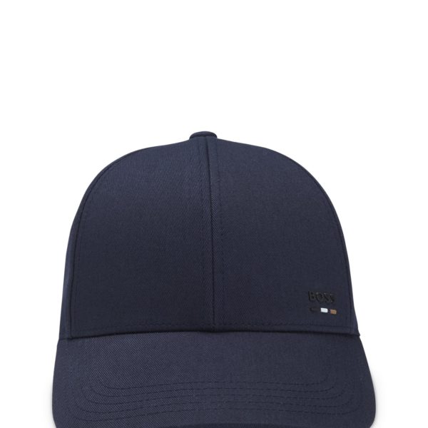 Casquette en twill de coton avec logo – Hugo Boss