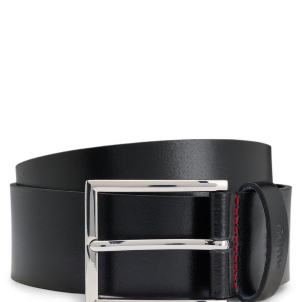 Ceinture en cuir avec passant logoté – Hugo Boss