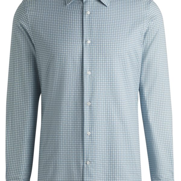 Chemise Slim en coton à motif – Hugo Boss