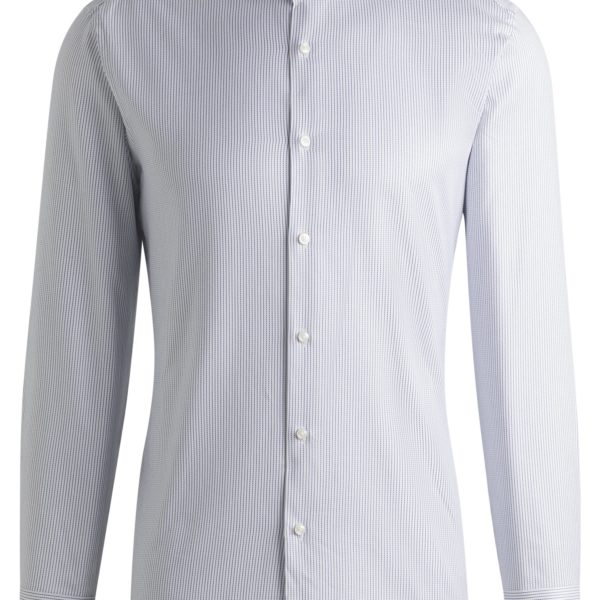 Chemise Slim en coton facile à repasser à rayures – Hugo Boss