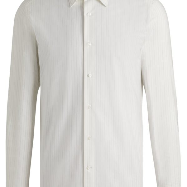 Chemise Slim en coton italien à rayures – Hugo Boss