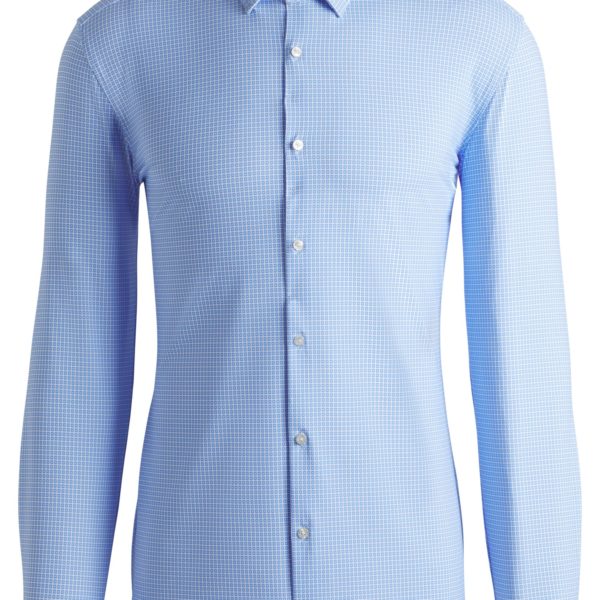 Chemise Slim en jersey stretch imprimé performant – Hugo Boss