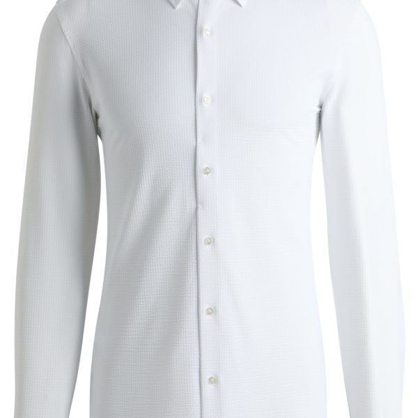 Chemise Slim en seersucker stretch italien performant – Hugo Boss