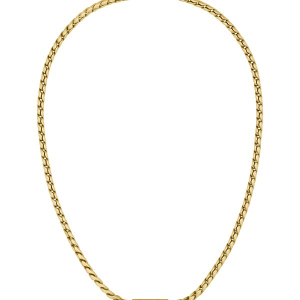 Collier doré avec chaîne tressée – Hugo Boss