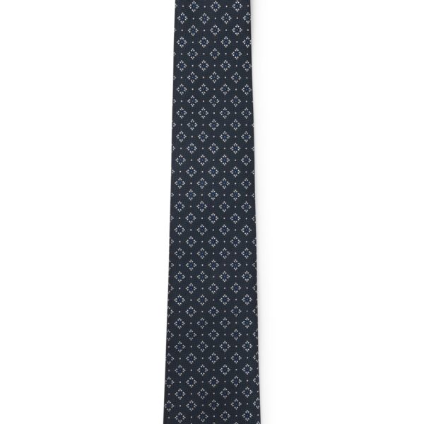 Cravate en soie à motif jacquard – Hugo Boss