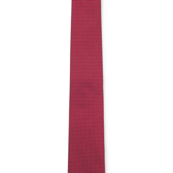 Cravate en soie mélangée à motif jacquard – Hugo Boss