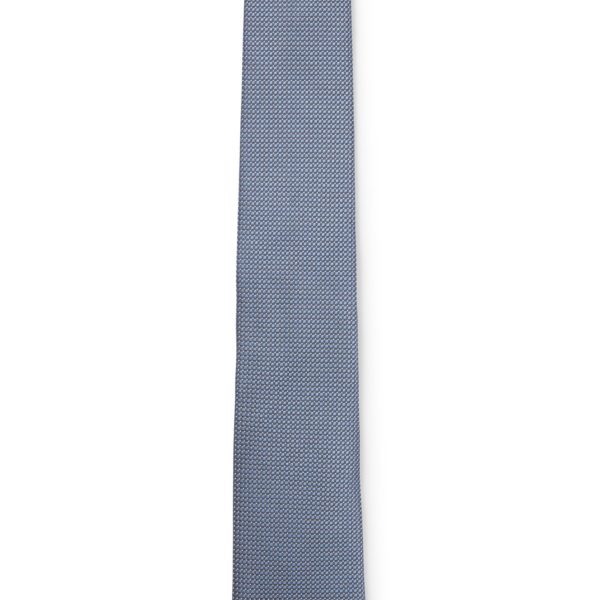 Cravate en soie mélangée à motif jacquard – Hugo Boss
