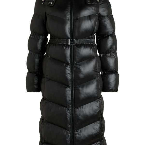 Doudoune déperlante avec ceinture logotée – Hugo Boss