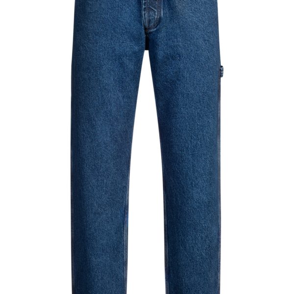Jean Regular en denim rigide bleu – Hugo Boss