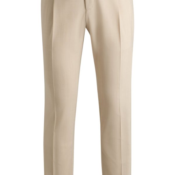 Pantalon de smoking Slim en laine mélangée – Hugo Boss