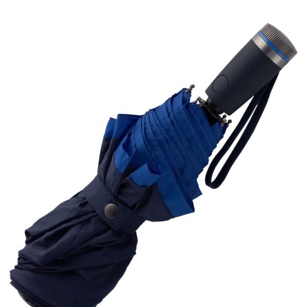 Parapluie de poche avec bords bleus – Hugo Boss